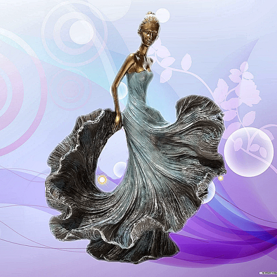 Статуетка "Дівчина в танці" 
