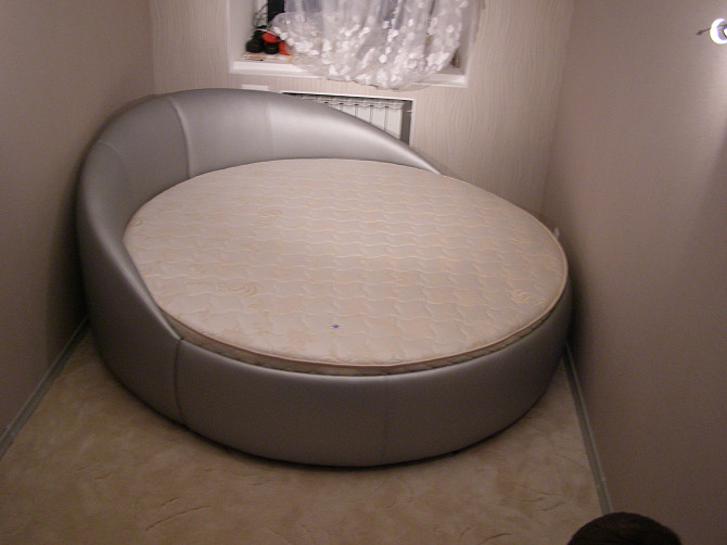 Кругле ліжко Місяць. Ліжко кругле під матрац Д 200 см. Виготовлення круглих ліжок. Київ - зображення 5