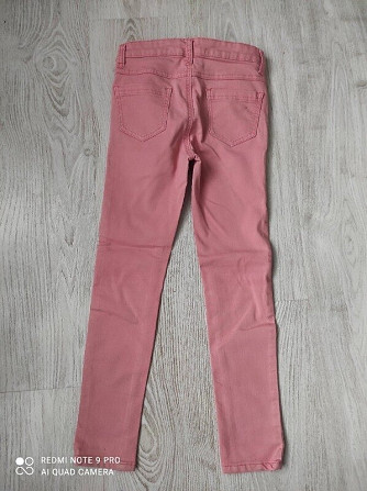 Коралловые джинсы скинни Seppala girls, размер 128 Бориспіль - зображення 2