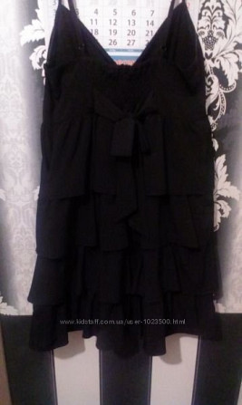 Продам классное черное платье на тонких бретелях фирмы Ostin Бориспіль - obraz 5