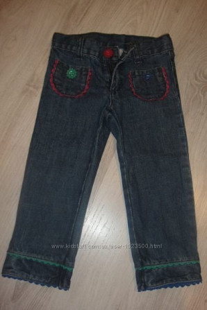 Продам красивые джинсы Gymboree, размер 2Т в отличном состоянии Бориспіль - obraz 1