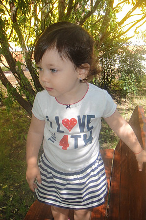 Продам полосатую юбку Baby Gap, 6-12 месяцев Бориспіль - изображение 4