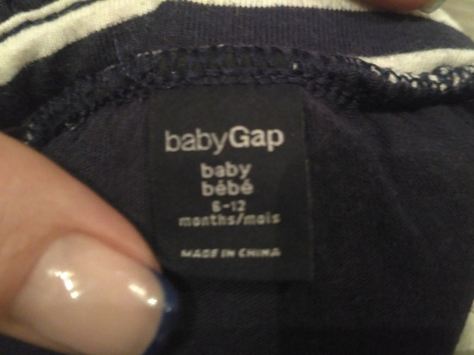 Продам полосатую юбку Baby Gap, 6-12 месяцев Бориспіль - изображение 3