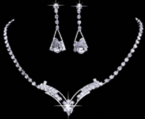 Жіночий комплект із кристалами Запоріжжя - изображение 1