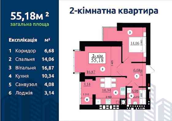 Квартира від забудівника в ЖК "Левада" (Ярковиця) в Івано-Франківську Івано-Франківськ