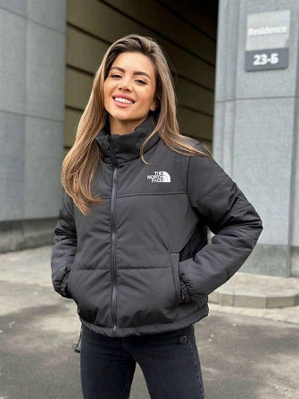 Жіноча весняна куртка з трендовим лого Житомир - зображення 1