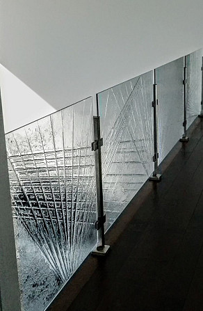 Стекло архитектурное оплавленное, стекло дизайнерское , панели из стекла на заказ  - зображення 7