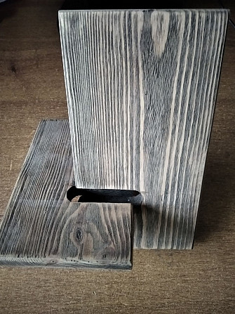 Дерев'яна підставка тримач для телефону планшету Кривий Ріг - изображение 3