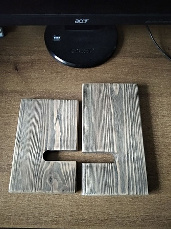 Дерев'яна підставка тримач для телефону планшету Кривий Ріг - зображення 4
