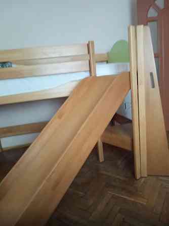 Детская ярусная кровать с горкой и лестницей Київ