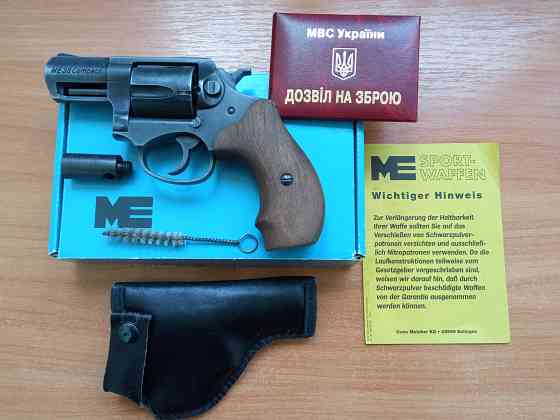 Револьвер МЕ 38 Compact, немецкого производства, газовый, калибр 9 мм, в отличном состоянии,. 9 мм Київ