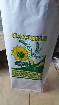 Мішки паперові для сипучих продуктів вага на 25 кг. Виготовлення мішків Харків