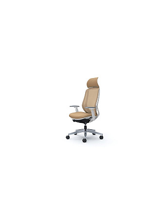 Кресло OKAMURA SYLPHY EXTRA HIGH WHITE для руководителя  - obraz 2