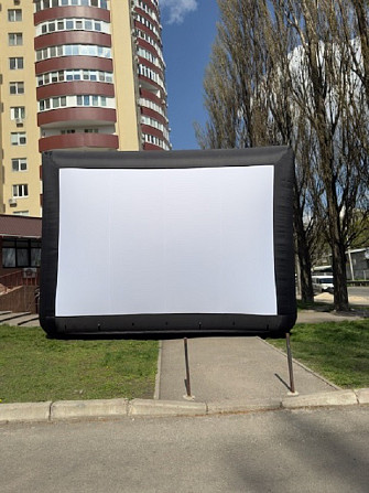 Экран надувной для уличного кинотеатра Київ - obraz 6