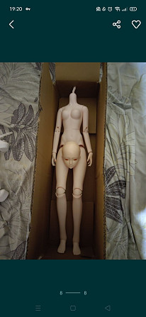 BJD кукла 62 см шарнирная кукла Вінниця - зображення 3