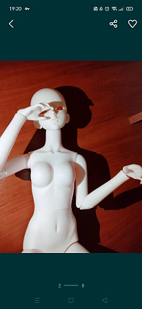 BJD кукла 62 см шарнирная кукла Вінниця - изображение 1