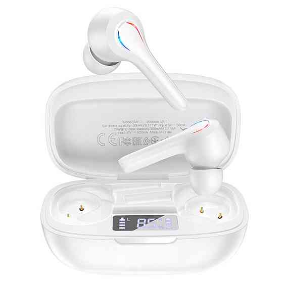 Навушники BOROFONE BW11 Graceful sound true wireless BT headset White Чернівці