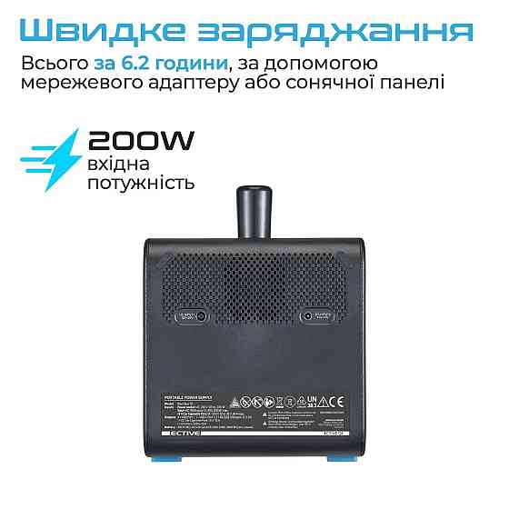 Зарядна станція Ective BlackBox-10 1000Вт, 1037Вт-г Kiev