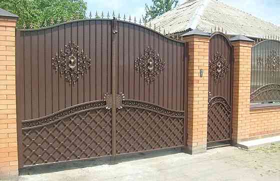 Ворота распашные, ворота откатные, навесы, козырьки, заборы, калитки, балконные ограждения Kryvyy Rih