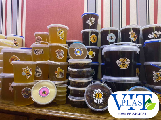 Пластикові відра тара для меду квашенини оптом Poltava