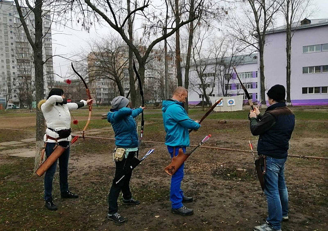 Лучный Тир на выезде или Мастер-класс по стрельбе из лука у Вас дома! Київ - obraz 2