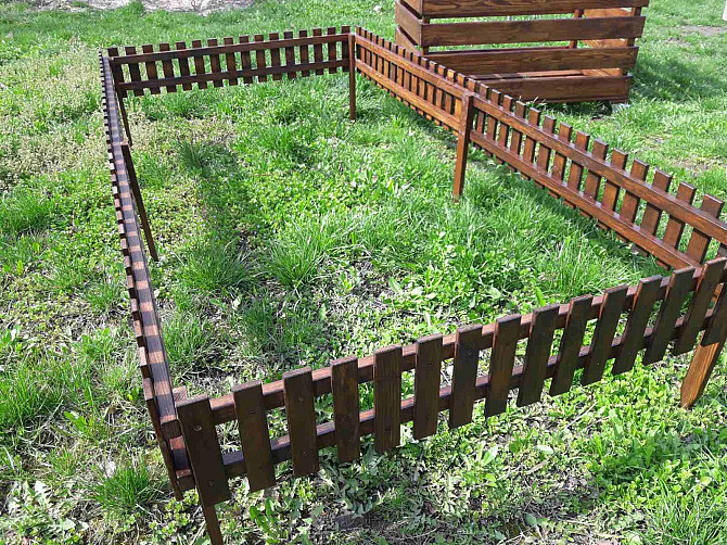 Забор деревяний Штахетник Черкаси - obraz 4