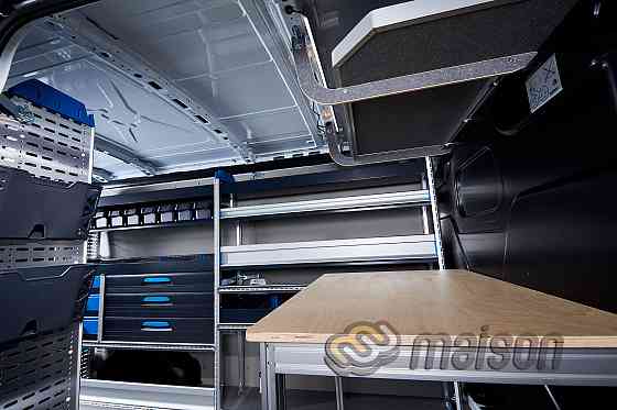 Мобільна майстерня– обладнання фургона стелажами Sortimo Kiev