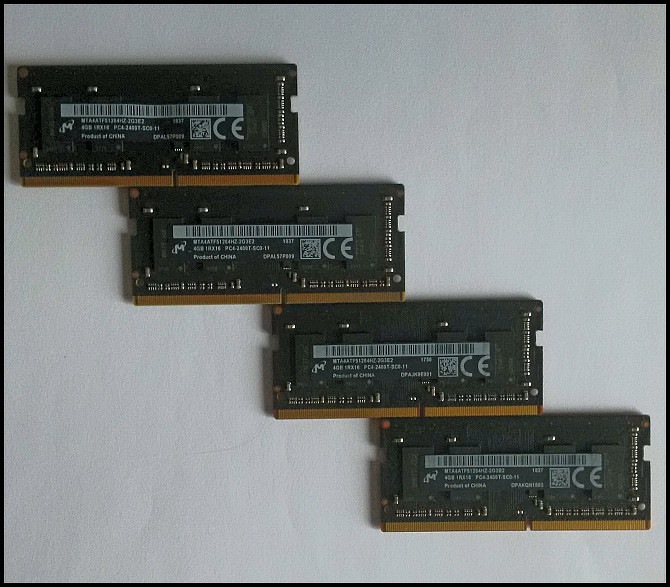 Оперативна Память ОЗУ Micron Memory RAM 2400 DDR4 MHz 4GB 4Гб PC4 iMac 2017 MNE92LL/A Київ - зображення 1