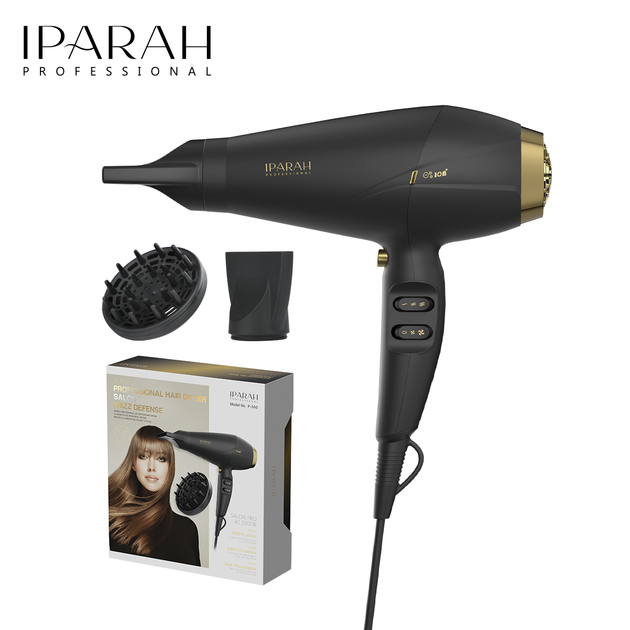 Професійний іонний фен для волосся Professional AC Hair Dryer P-340 Київ - зображення 3