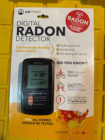 Детектор датчик радону Airthings Radon Detector 2350 Київ - зображення 4