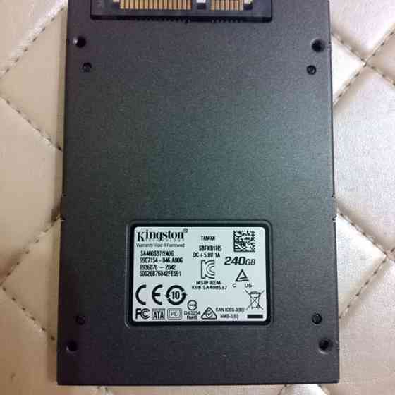 Продам SSD диск Kingston 240GB 2.5 SATAIII 3D TLC (SA400S37/240G) Київ