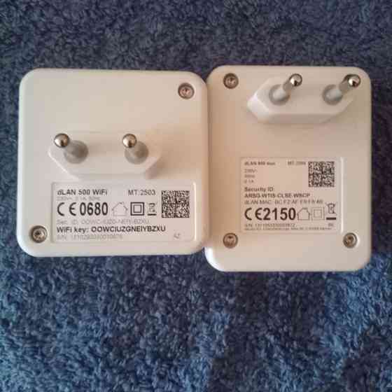 Продам комплект powerline адаптерів Devolo powerline dLAN 500 Wi-Fi Київ