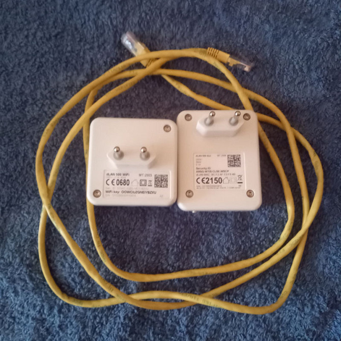 Продам комплект powerline адаптерів Devolo powerline dLAN 500 Wi-Fi Київ - зображення 4