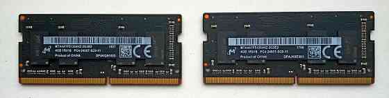 Оперативная Динамическая Плата ОЗУ 4ГБ Micron Crucial DDR4 2400MHz RAM DRAM 4GB CL17 17-17-17-39 Запоріжжя