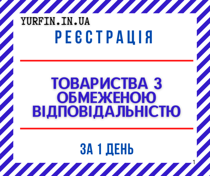 Реєстрація ТОВ з ПДВ, єдиним податком ( Недорого ) Дніпро - зображення 1