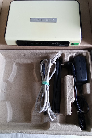 WiFi Router Роутер 2.4 GHz ГГц TP-LINK TL-WR1043ND LAN RJ45 DC 9v 12v Суми - зображення 1