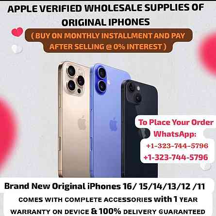 Sales promo : 20% Discount on Installment Wholesale suppliers of iPhones 16/ 15 /14/ 13 / 12 /11 Берегомет