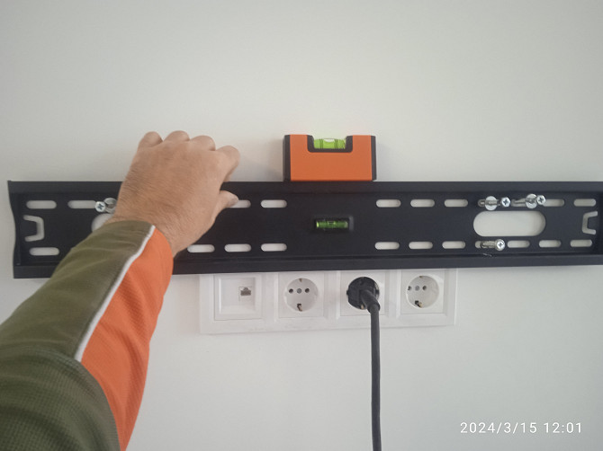 Повешу телевизор на стену Одесса таирово, черёмушки, фонтан, центр, монтаж тв Одесса, электрик Одеса - зображення 2