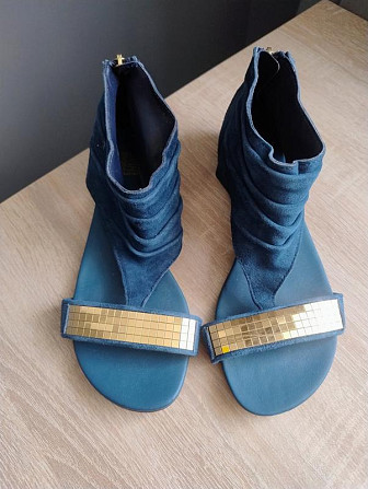 Замшеві босоніжки Smh Shoess Верхньодніпровськ - зображення 2