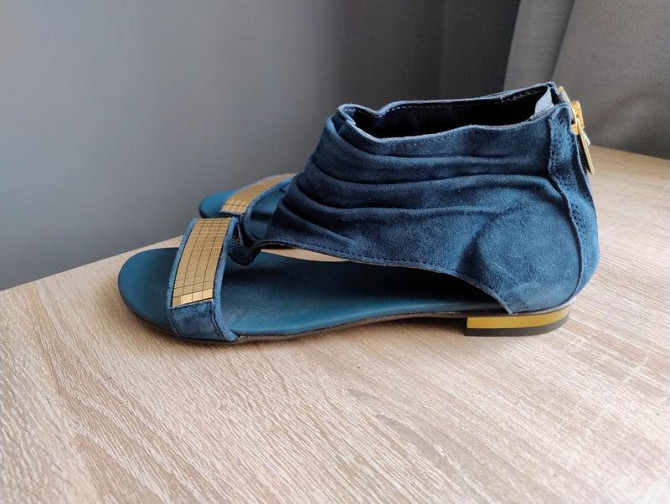 Замшеві босоніжки Smh Shoess Верхньодніпровськ - зображення 3