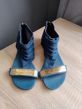 Замшеві босоніжки Smh Shoess Верхньодніпровськ - зображення 1