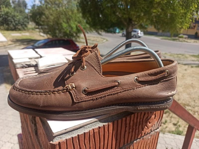 Шкіряні комфортні туфлі, топсайдери Sperry Верхньодніпровськ - зображення 3