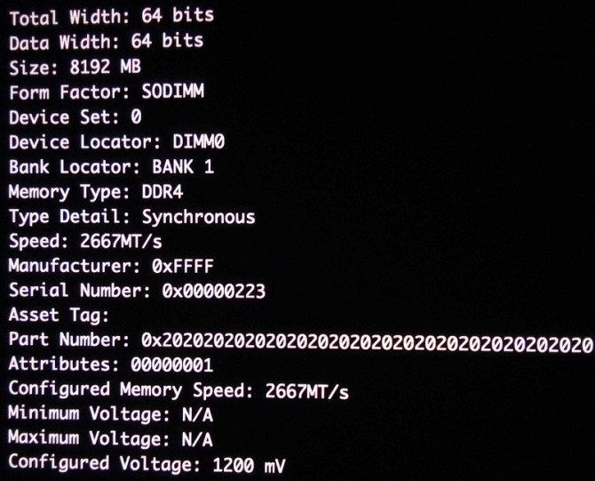 DRAM OffTek 8GB DDR4 2666MTs SO-DIMM 1.2V PC4-21300 1333МГц 19-19-19-43 Київ - зображення 7