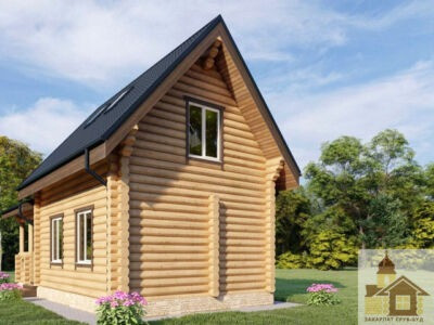 Купити дерев’яну баню з піччю від Закарпат Зруб-Буд Одеса - зображення 6