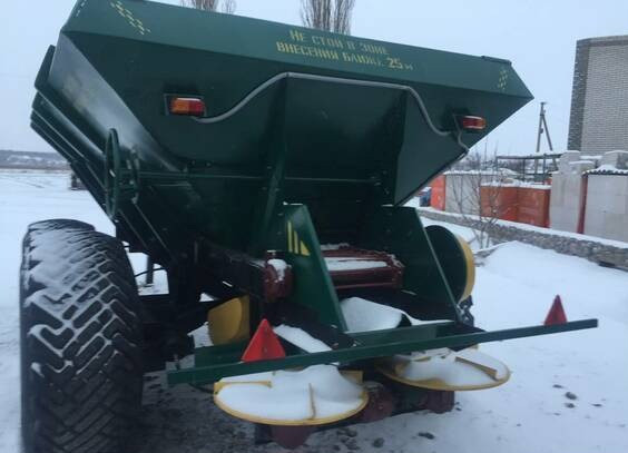 Машина для внесення мінеральних добрив і вапна МВУ-12 Запоріжжя - изображение 2