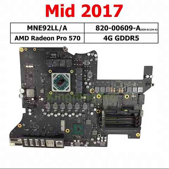 Компьюторные комплектующие печатные платы детали моноблока модель аймака iMac 27" 5K 2017 model mne92LL/a A1419 3070 Луцьк