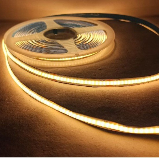 COB LED стрічка 24V 320 LED IP20 3000K — 5 м Київ - зображення 1