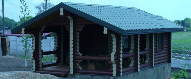 Дом со сруба пол ключ Дніпро - зображення 3