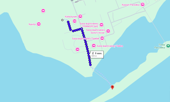 Земельна ділянка біля моря Приморське 4 сотки — 600 м Татарбунари