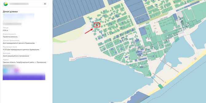 Земельна ділянка біля моря Приморське 4 сотки — 600 м Татарбунари - зображення 4